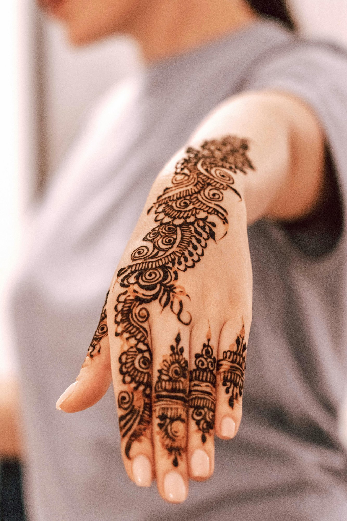 Henna design by Gem City Eyebrows